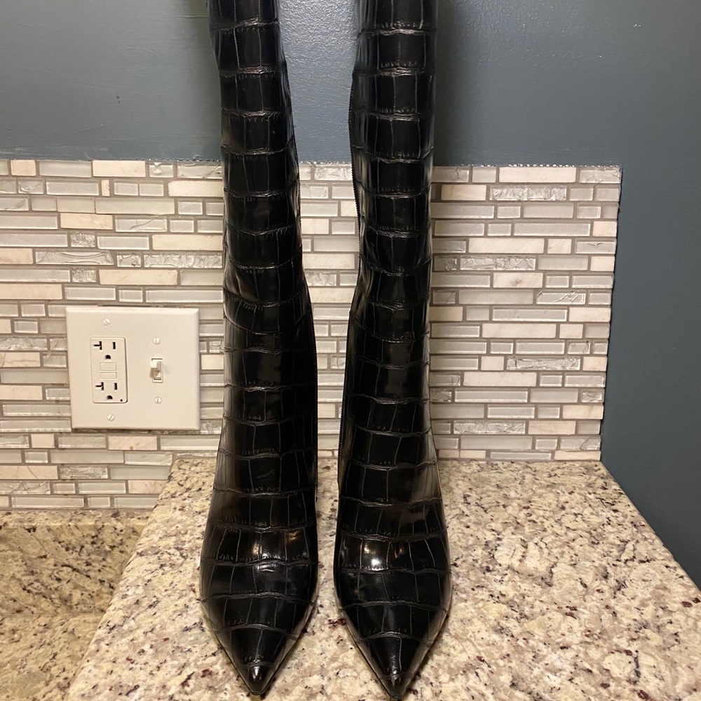 Jeffrey Campbell knee high booties